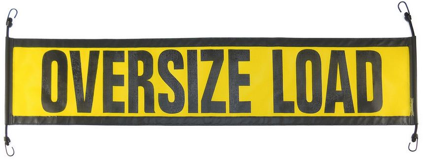 EZ Hook Escort Oversize Load Sign